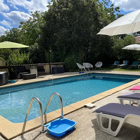 منزل ريفي Le Jardin D'eden Valojoulx